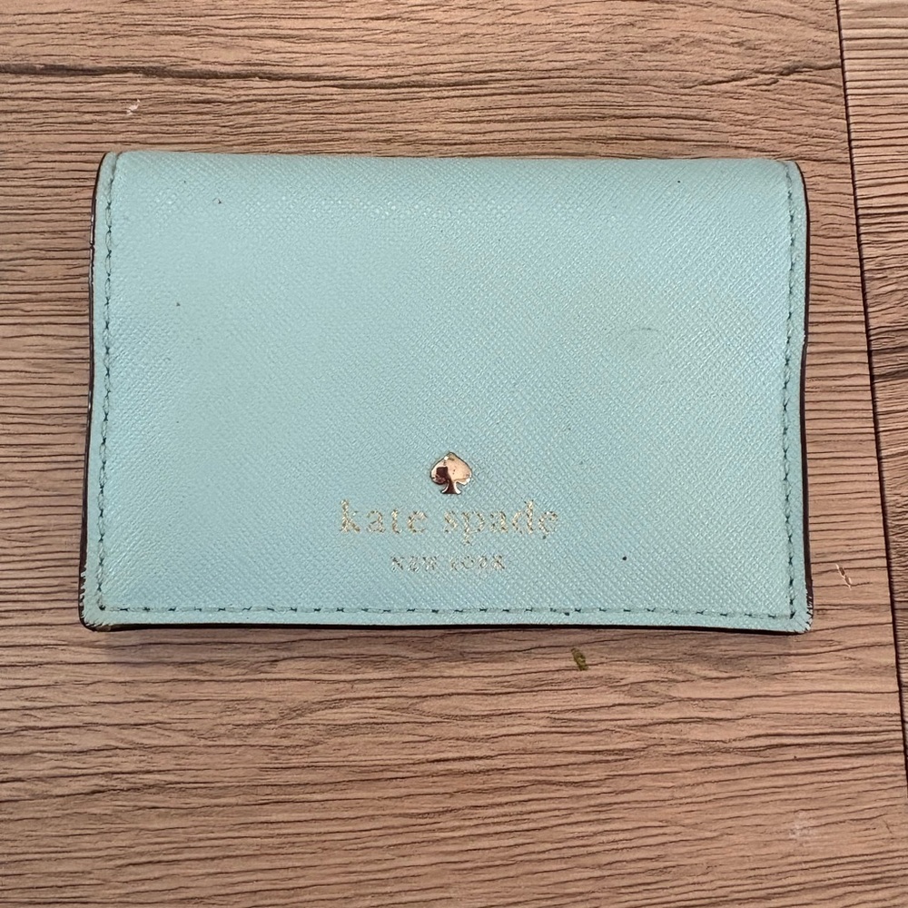 Kate Spade Light Blue Card Holder